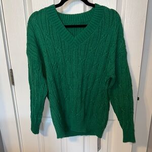 SHEIN Green Sweater